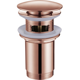 Донный клапан Abber AF0010RG, розовое золото - фото 