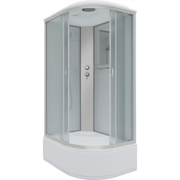 Душевая кабина Niagara Classic 120x80 см NG-2310-14L, серебро/матовое (безсиликоновая сборка) - фото 