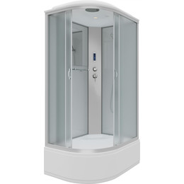 Душевая кабина Niagara Classic 120x80 см NG-2310-14RP, серебро/матовое (безсиликоновая сборка) - фото 