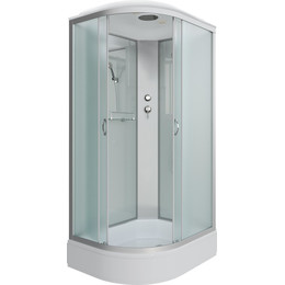 Душевая кабина Niagara Classic 110x80 см NG-33184-14R, хром/матовое (безсиликоновая сборка) - фото 