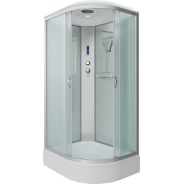 Душевая кабина Niagara Classic 90x70 см NG-33974-14LP, серебро/матовое (безсиликоновая сборка) - фото 