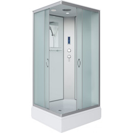 Душевая кабина Niagara Classic 90x80 см NG-33984-14QP, серебро/матовое (безсиликоновая сборка) - фото 