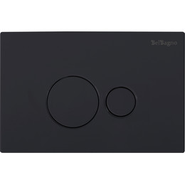 Кнопка смыва BelBagno BB084NERO, чёрный матовый - фото 