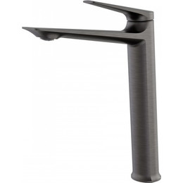 Смеситель для раковины высокий Cezares LINER-LC-GM-W0, оружейная сталь - фото 