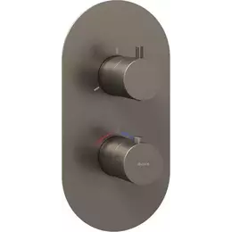 Смеситель для ванны Ravak 3 потребителя Espirit ES 067.20GB.O3 X070326, графит матовый - фото 