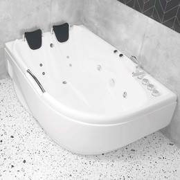 Ванна гидромассажная EvaGold 170x120 см L OLB-807 - фото 