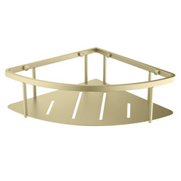 Полка угловая Aquatek AQ4926BG, цвет золото шлифованное - фото 