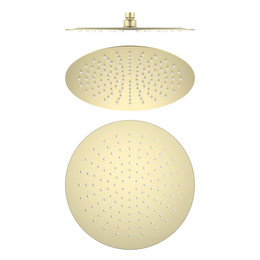 Верхний душ Aquatek 300x300 AQ2075BG, золото шлифованное - фото 