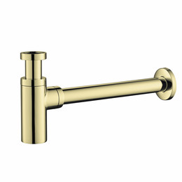 Сифон для умывальника Aquatek AQ6012PG, золото полированное - фото 