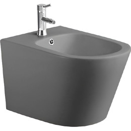 Биде подвесное Aquatek Вега AQ1057-MG, серый - фото 