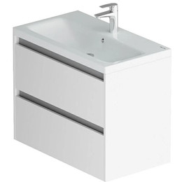 Тумба подвесная раковиной Am.Pm Pulse 75 см M91-FHX0752-WCC0752WG, белый глянцевый - фото 