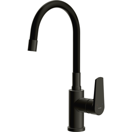 Смеситель для кухни Cersanit Moduo A68230, чёрный - фото 
