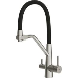 Смеситель для кухни Cersanit Vivo A64837, сатин - фото 