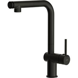 Смеситель для кухни Cersanit Flavis A68237, чёрный - фото 