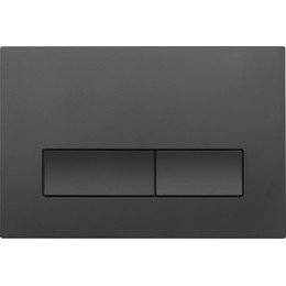 Кнопка смыва Veconi Flush FLV1-B, чёрный матовый - фото 