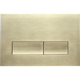 Кнопка смыва Veconi Flush FLV1-G, золото брашинг - фото 