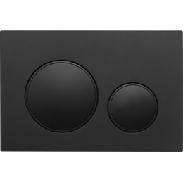 Кнопка смыва Veconi Flush FLV10-B, чёрный матовый - фото 