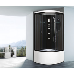 Гидробокс Niagara 100x100 см 2120134N, чёрный/тонированное - фото 