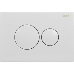 Кнопка смыва Loranto Prestige 7510, белый глянцевый - фото 
