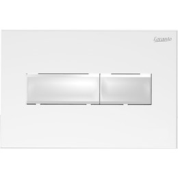 Кнопка смыва Loranto Prestige 7520, белый глянцевый - фото 