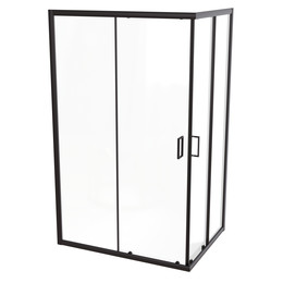 Душевое ограждение Taliente 120x90 см TA-09120-1CB, чёрный/прозрачное - фото 