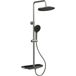 Душевая стойка Veconi EN-200-GR-C4, графит, Цвет производителя: графит - фото 