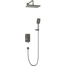 Душевая система для душа Veconi VE-510-GR-C4, графит, Цвет производителя: графит - фото 