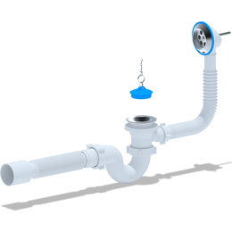 Сифон для ванны Ани Пласт E155 - фото 