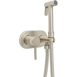 Набор для гигиенического душа Allen Brau Priority 5.31005-BN (со скрытой частью) никель - фото 