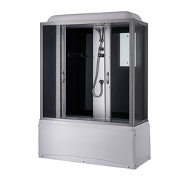 Душевая кабина Taliente 170x75 см TA-17075G, хром/тонированное - фото 