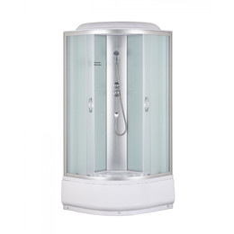 Душевая кабина Taliente 80x80 см TA-8080M, хром/матовое - фото 