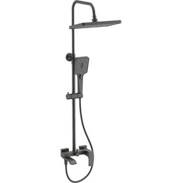 Душевая стойка Belz B24507-3, оружейная сталь - фото 