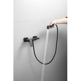 Набор для гигиенического душа Belz B55653-7, чёрный матовый - фото 