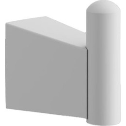 Крючок Belz B91505-1, белый матовый - фото 