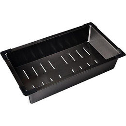 Коландер для кухонной мойки Gerhans K30340B, графит - фото 