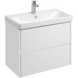 Тумба подвесная с раковиной Акватон Сканди 80 см 1A283001SD010 - фото 