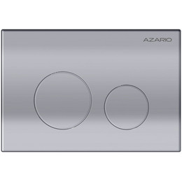 Кнопка смыва Azario AZ-ИУ00011, хром глянцевый - фото 