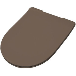 Сиденье с крышкой для унитаза Artceram File 2.0 микролифт FLA014 40, marrone tortora - фото 