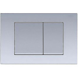 Кнопка смыва Azario Forte AZ-100-021F, хром матовый - фото 