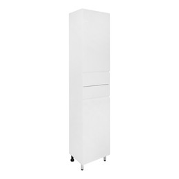 Пенал напольный Azario Эстима 40 см R CS00094559, белый глянцевый - фото 