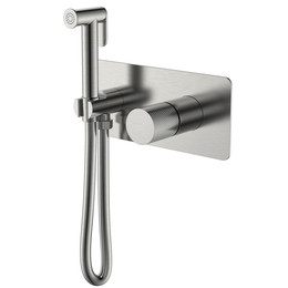 Набор для гигиенического душа Boheme Stick 127-NB.2 (со скрытой частью) никель - фото 