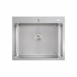 Кухонная мойка Gerhans K35044AD 1 мм, сатин - фото 