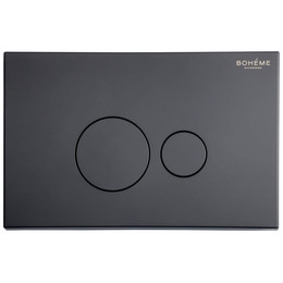 Кнопка смыва Boheme 668-B, чёрный - фото 