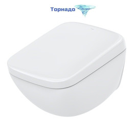 Инсталляция с подвесным унитазом комплект: TOTO Neorest WX2 с подвесным безободковым унитазом CW928PZY сиденье с дистанционным управлением, крепление, кнопка смыва (Система смыва торнадо) - фото 