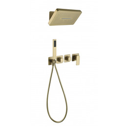 Душевая система для ванны Grocenberg GB5030MG, матовое золото - фото 