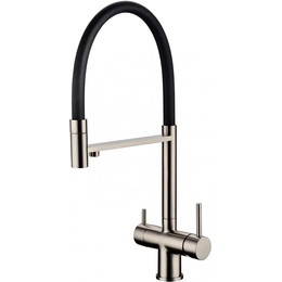 Смеситель для кухни Grocenberg GB4099NK, никель - фото 