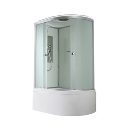 Душевая кабина Avacan 120x80 см D5012L, хром/матовое (безсиликоновая сборка) - фото 