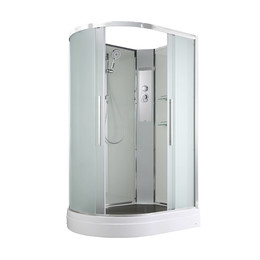 Душевая кабина Avacan 110x80 см EM2811RN, хром/матовое (безсиликоновая сборка) - фото 