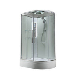 Гидробокс Avacan 120x90 см EM3912LLEDT, хром/прозрачное (безсиликоновая сборка) - фото 