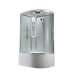 Гидробокс Avacan 120x90 см EM5912LLEDT, хром/прозрачное (безсиликоновая сборка) - фото 